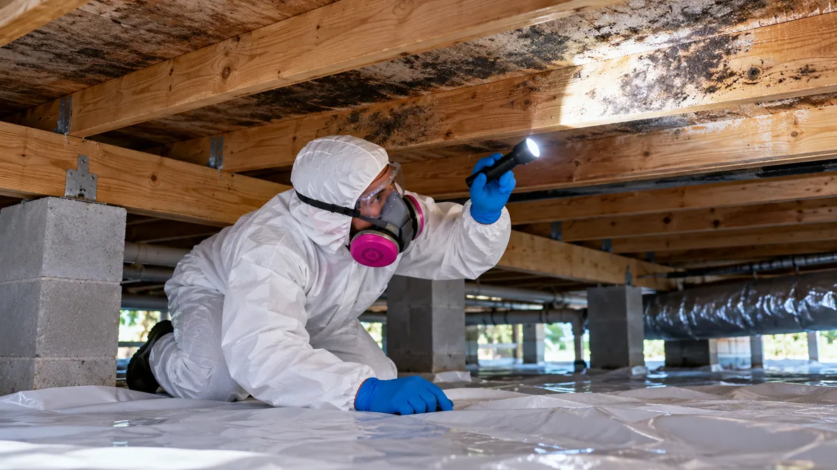 Crawl Space Mold Removal in Westlake