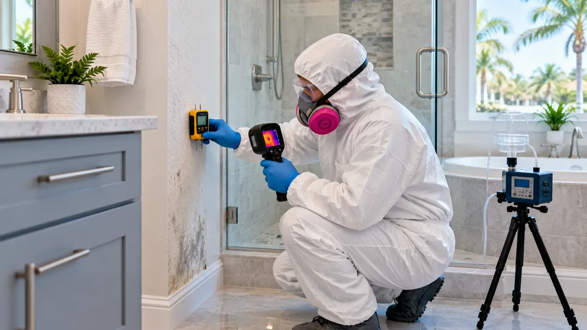 Mold Inspection and Testing in Westlake
